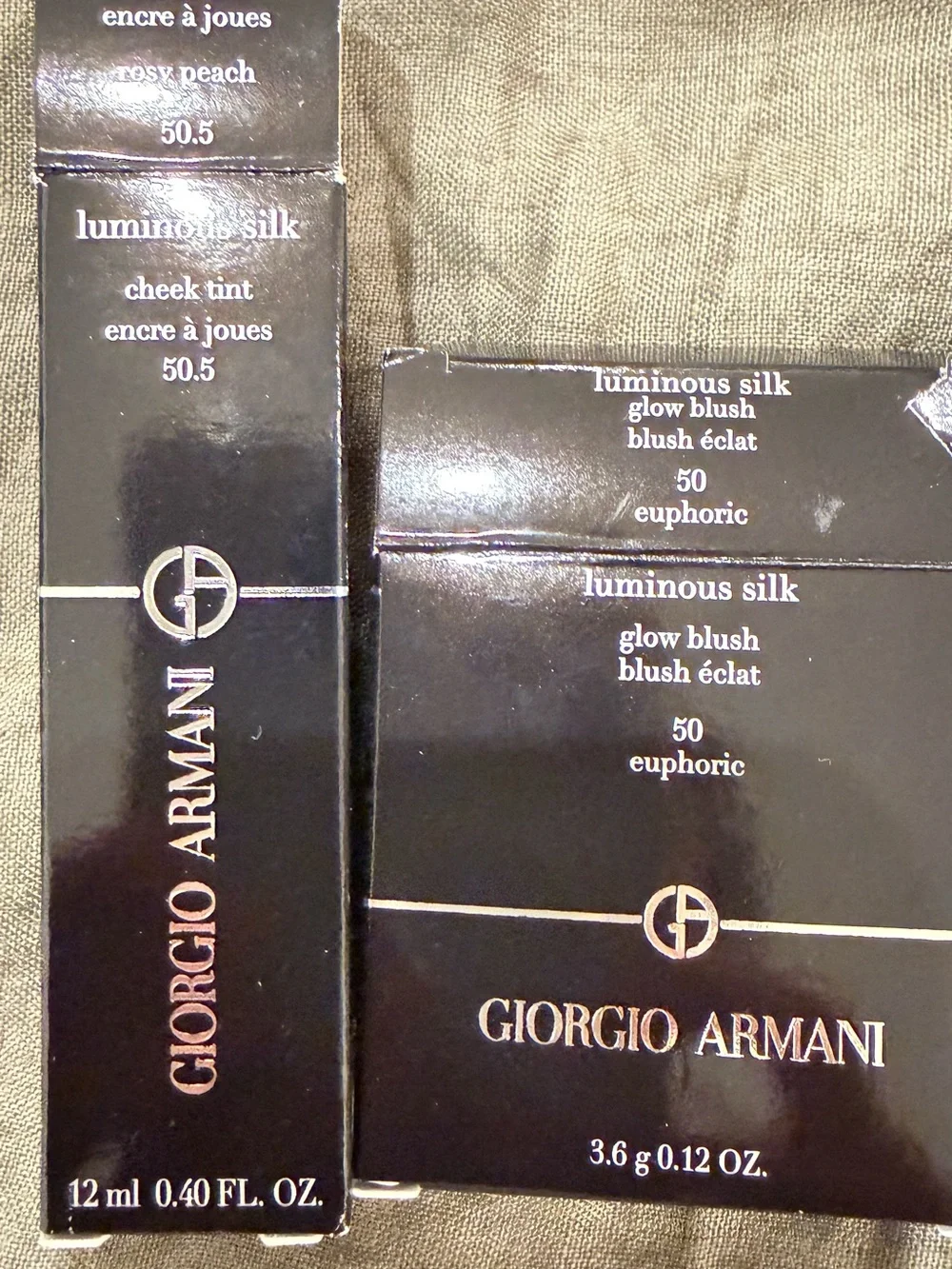 Giorgio Armani Luminous Silk Blush & Cheek Tint - Rosy Peach